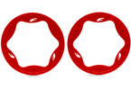 Traxxas Beadlock kroužek 4.3" červený (2)