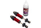 Traxxas Shocks, GT-Maxx, front, aluminum (red-anodized) (2)
