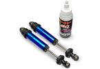 Traxxas Shocks, GT-Maxx, rear, aluminum (blue-anodized) (2)
