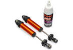 Traxxas Shocks, GT-Maxx, rear, aluminum (orange-anodized) (2)