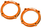Traxxas kroužek reflektoru hliníkový oranžový (2)