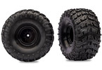 Traxxas kolo, disk černý, pneu Talon MXT (nitro z/ elektro p) (2)