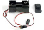 Traxxas Battery holder with switch: Villain