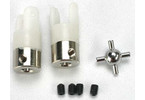 Traxxas U-joints (2)/ 3mm set screws (4)
