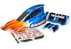 Traxxas Body, Bandit, orange (painted, decals applied)