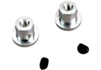 Traxxas Wing buttons (2)/ set screws (2)/ spacers (2) (2)