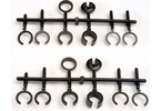 Traxxas Spring retainers (2)/ pre-load spacers (Big Bore Shocks)