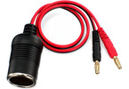 Traxxas 12V adapter (female) to bananas