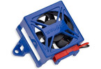 Traxxas Cooling fan, electronic speed control, Velineon VX3 (blue)