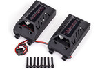 Traxxas Dual cooling fan kit, low profile (with shroud) (fits #3491 motor)