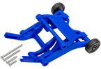 Traxxas Wheelie bar, assembled (blue)