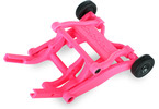 Traxxas sada opěrných koleček (wheelie) růžová