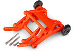 Traxxas sada opěrných koleček (wheelie) oranžová