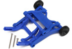 Traxxas sada opěrných koleček (wheelie) modrá