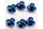 Traxxas šroub imbus M4x4mm půlkulatá hlava hliník (6)