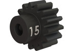 Traxxas Pinion gear, 15T 32DP 3.17mm hardened steel