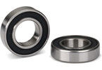 Traxxas Ball bearings, black rubber sealed (10x19x5mm) (2)