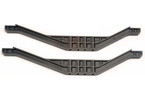 Traxxas Chassis braces, lower (2) (black)