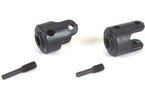Traxxas Transmission output yokes (heavy duty) (2)/ set screw yoke pins