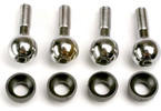 Traxxas kulové čepy s pouzdrem (4)