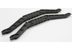 Traxxas Chassis braces, lower (black) (for long wheelbase chassis) (2)