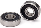 Traxxas Ball bearing, black rubber sealed (6x16x5mm) (2)