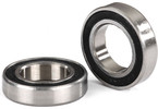 Traxxas Ball bearings, black rubber sealed (12x21x5mm) (2)