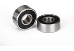 Traxxas Ball bearings, black rubber sealed (4x10x4mm) (2)