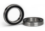 Traxxas Ball bearings, black rubber sealed (17x26x5mm) (2)