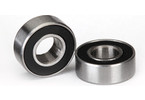 Traxxas Ball bearings, black rubber sealed 5x11x4mm (2)
