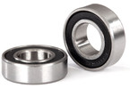 Traxxas Ball bearings, black rubber sealed (8x16x5mm) (2)