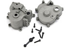 Traxxas Gearbox halves (front & rear)/ rubber access plug