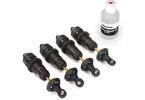 Traxxas Shocks, GTR hard-anodized, PTFE-coated aluminum bodies with TiN shafts (4)