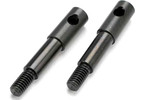 Traxxas Wheel spindles, front (left & right) (2)