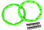 Traxxas pojistný kroužek kola zelený