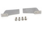 Traxxas Turn fins, left & right/ 4x12mm BCS (stainless) (4)