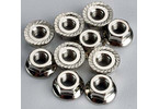 Traxxas Nuts, M4 flanged (10)