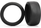 Traxxas Tires, slicks (S1 compound) (2)/ foam inserts (2) (rear)