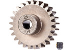 Traxxas Gear, 25T pinion 1.0M (fits 5mm shaft)
