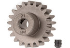 Traxxas Gear, 21T pinion 1.0M (fits 5mm shaft)