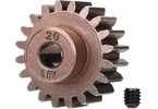 Traxxas Gear, 20T pinion 1.0M (fits 5mm shaft)/ set screw