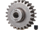 Traxxas Gear, 24T pinion 1.0M (fits 5mm shaft)/ set screw