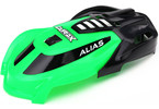 Traxxas kabina zelená, vrut 1.6x5 (3): LaTrax Alias