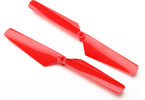 Traxxas vrtule červené (2): LaTrax Alias