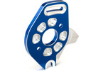 Traxxas Plate, motor, aluminum (blue-anodized)