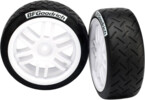 Traxxas Tires & wheels 1.9", Rally wheels, BFGoodrich Rally tires (2)