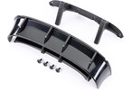 Traxxas Wing, Ford Fiesta ST Rally (black) (fits #7412)