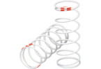 Traxxas Spring, shock, white (GTR long) (0.623 rate orange) (2)