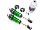 Traxxas tlumič GTR xx-long hliník/PTFE zelený, pístnice TiN (2)