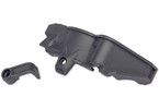 Traxxas Cover, gear/ wire retainer (slate gray)